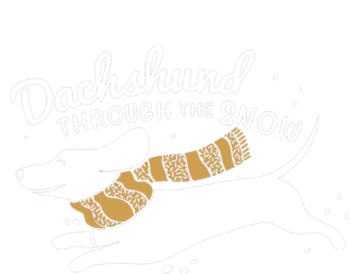 Dachshund Through The Snow Awesome Dachshund Christmas Gift T-Shirt