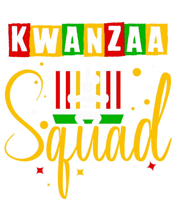 Kwanza Squad Family Christmas Afroamerican Happy Kwanzaa T-Shirt