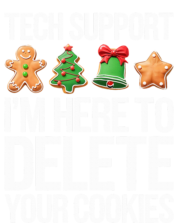 Tech Support IM Here To Delete Your Cookies Christmas Hooded Wearable Blanket