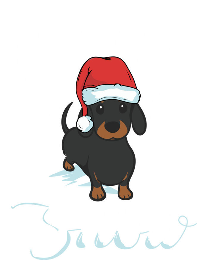 Daschund Through The Snow Dog Lovers Festive Gift Tall Sweatshirt