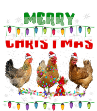 Chicken Christmas Lights Merry Xmas Chicken T-Shirt