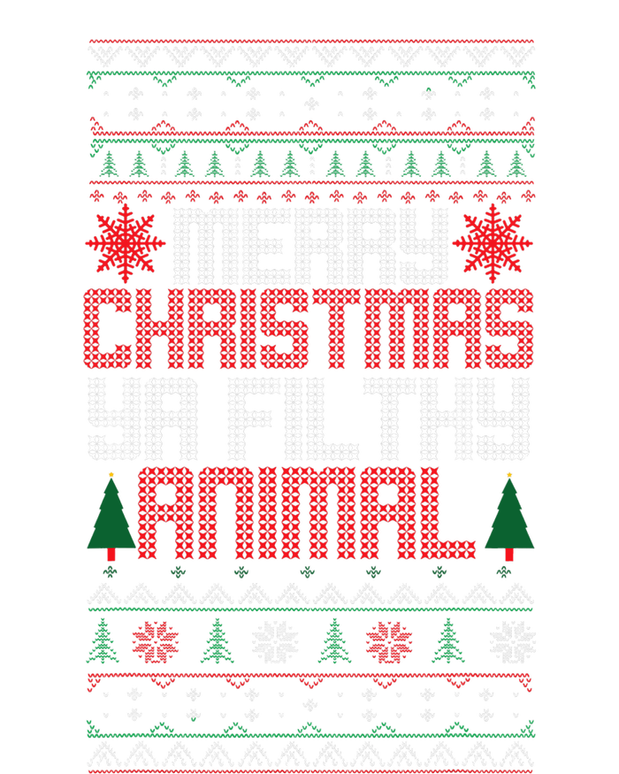 Christmas Merry Xmas Ya Filthy Animal Meme Lol Ugly Xmas Hooded Wearable Blanket