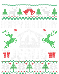 Christmas Outfit Happy Birthday Jesus Holiday Ugly Kids Tie-Dye T-Shirt