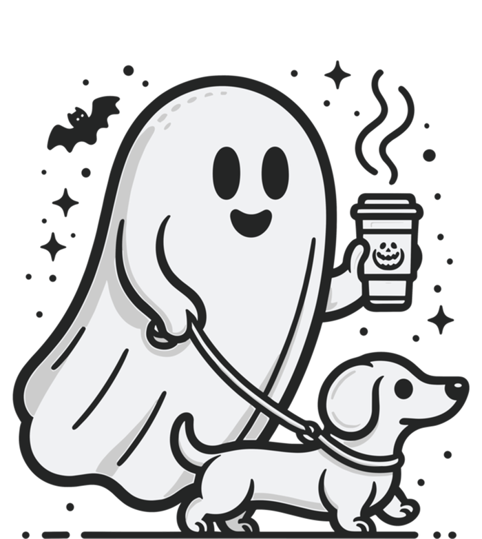 Funny Dachshund Ghost Halloween Spooky Season Weenie Dog Gift T-Shirt