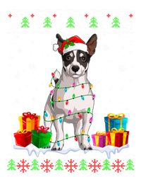 Jack Russell Terrier Dog Ugly Christmas Santa Hat Xmas Dog Gift Tank Top