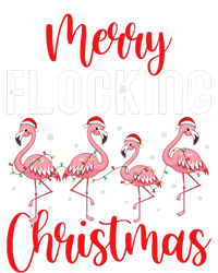 Christmas Merry Flocking Christmas Flamingo T-Shirt