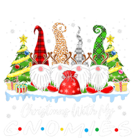 Christmas With My Gnomies Merry Christmas Buffalo Plaid Performance Sprint T-Shirt