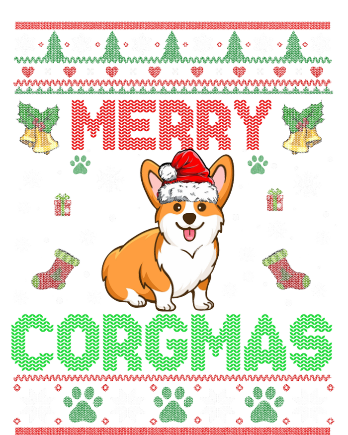 Corgi Christmas Cool Merry Corgmas Xmas USA-Made Doggie Bandana