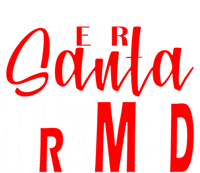 Dear Santa I Was Framed T-Shirt