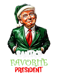 Santas Favorite President Santa Trump 2024 Christmas Full Zip Hoodie