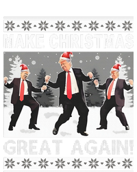 Make Christmas Great Again Trump Dancing Women's V-Neck T-Shirt