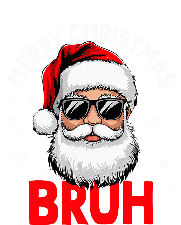 Merry Christmas Bruh Funny Santa Claus Ladies Essential Tank