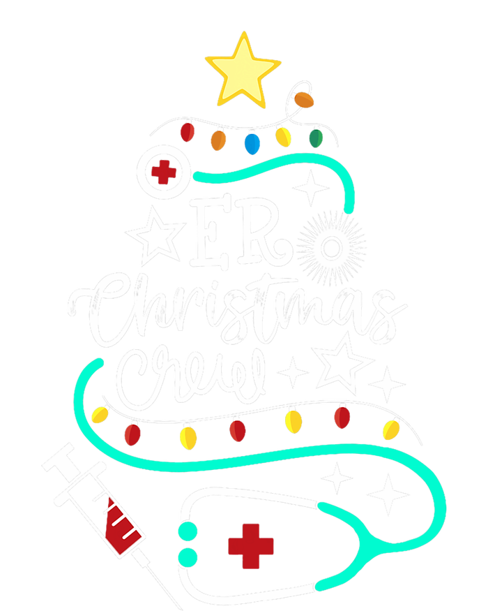 Er Christmas Crew Emergency Room Nurse Er Techs Secretary T-Shirt