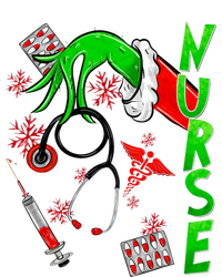 Funny Nurse Merry Christmas Stethoscope Nurses Xmas Pajamas Ladies PosiCharge Competitor Racerback Tank