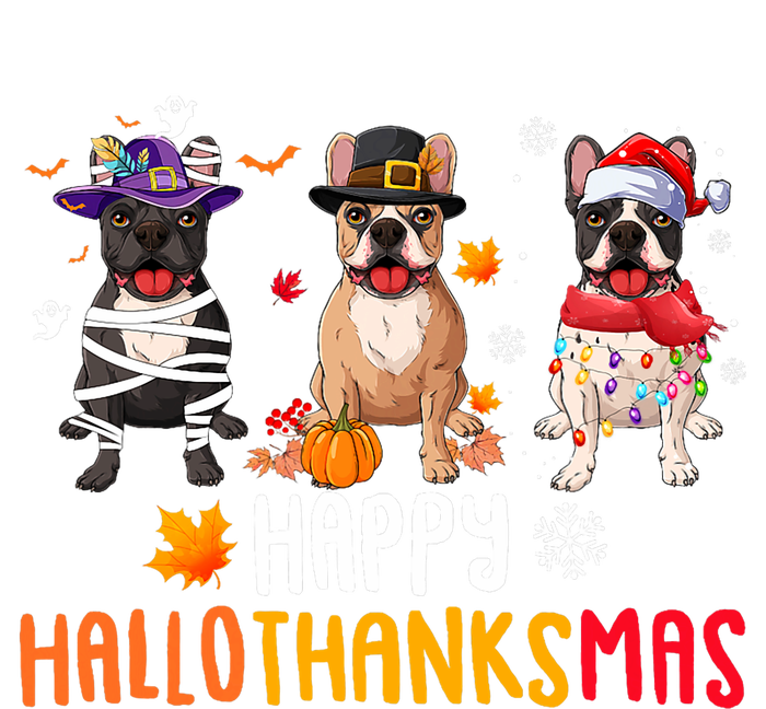 Halloween Thanksgiving Christmas Funny French Bulldog Dogs Premium T-Shirt