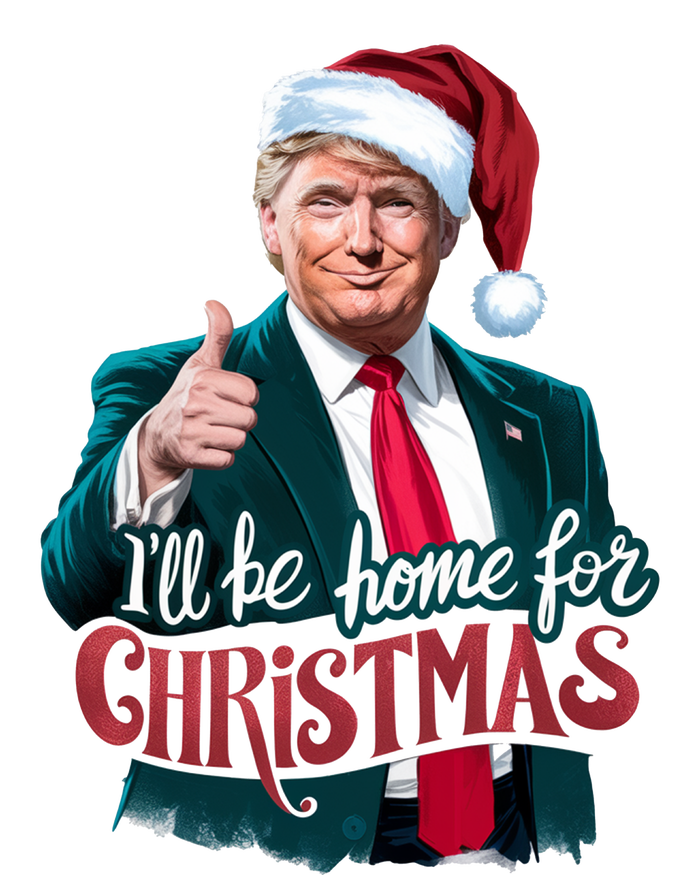 Trump 2024 ILl Be Home For Christmas Premium T-Shirt