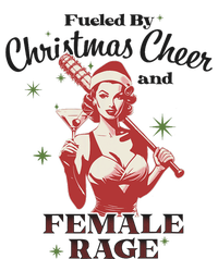 Fueled By Christmas Cheer And Female Rage Funny Liberal T-Shirt