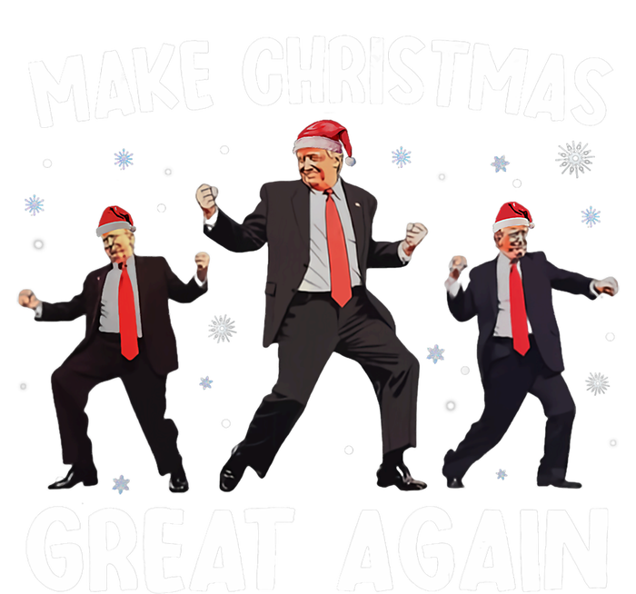 Santa Trump Dance Make Christmas Great Again Xmas Pajamas T-Shirt