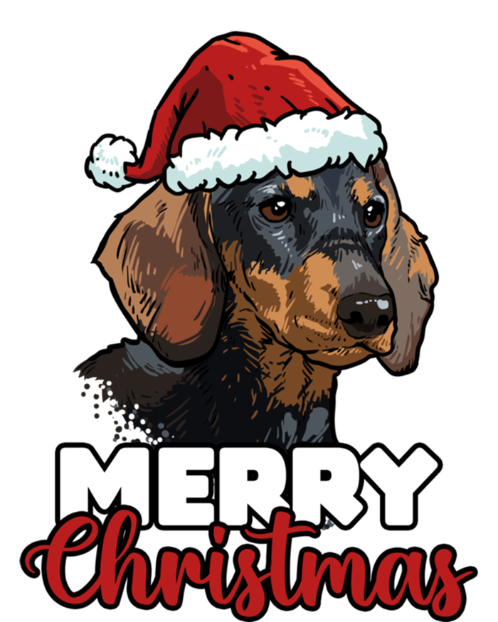 Merry Christmas Dachshund Dog Lover Gift Cool Gift Ladies Essential Tank