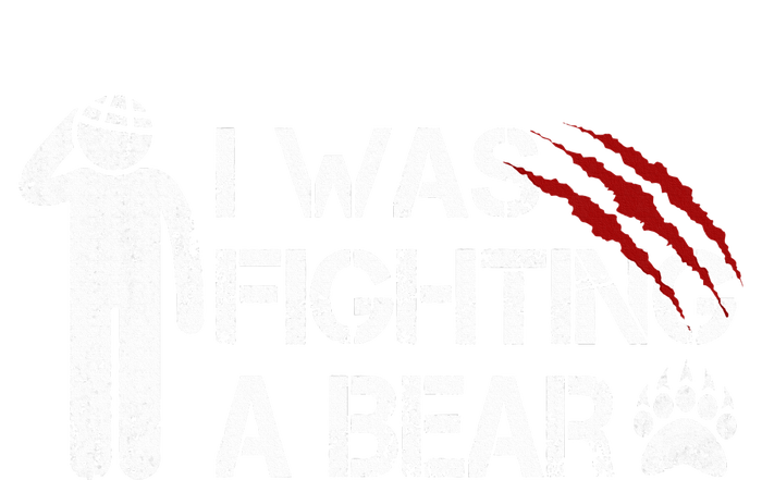 I Was Fighting A Bear Funny Head Injury Recovery Concussion T-Shirt