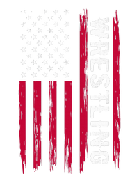 Wrestling American Usa Flag Funny Wrestle Boy Wrestling T-Shirt