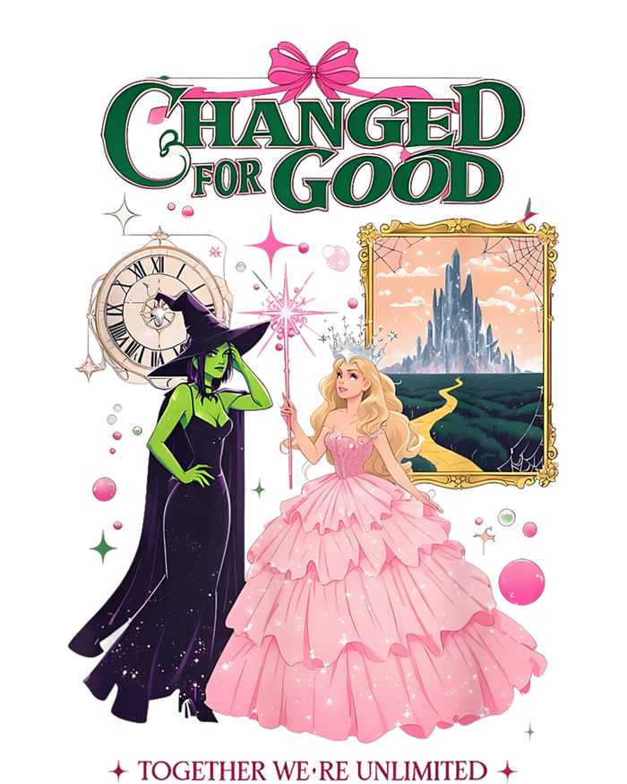 Changed For Good W.I.C.K.E.D Funny Halloween Witch T-Shirt