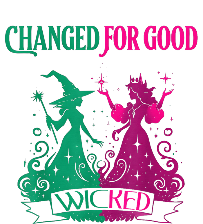 Changed For Good W.I.C.K.E.D Funny Halloween Witch Women's Perfect Tri Rocker Tank