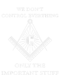 Freemason Masonic We Control The Important Stuff Women's Fleece Hoodie