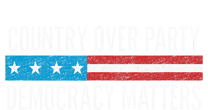 Country Over Party Democracy Matters Kids Sweatshirt