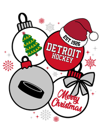 Merry Christmas Detroit Hockey Est 1926 Adult ChromaSoft Performance T-Shirt