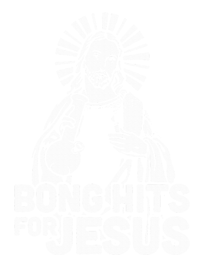 Bong Hits For Jesus I Funny Thc Marijuana Stoner Flexfit Unipanel Trucker Cap