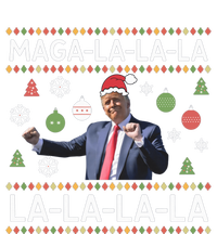 Funny Donald Trump Ugly Christmas Sweater. Maga La La La T-Shirt