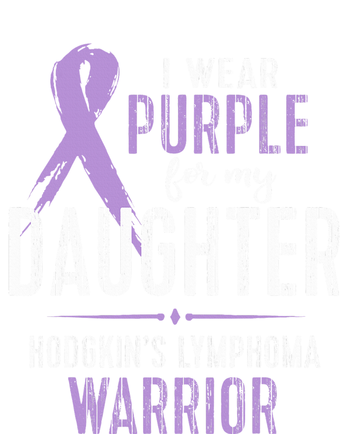 Hodgkins Lymphoma Awareness My Daughter Warrior T-Shirt