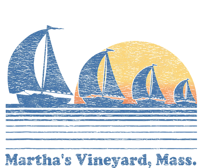 MarthaS Vineyard Ma Sailboat Tall T-Shirt