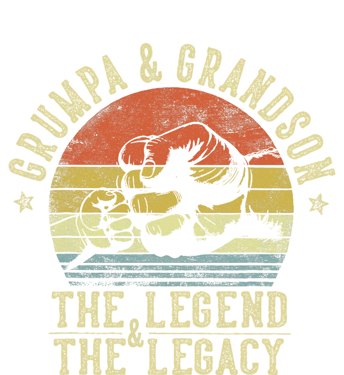 Grumpa And Grandson The Legend And The Legacy T-Shirt