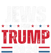 Jews For Trump 2024 American Flag Hoodie