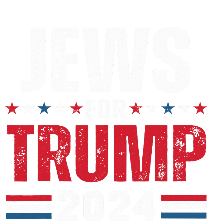 Jews For Trump 2024 American Flag Hoodie