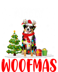 Merry Xmas Woofmas Santa Reindeer Australian Shepherd Dog Great Gift T-Shirt