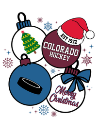 Merry Christmas Colorado Hockey Est 1972 Softstyle Adult Sport Polo