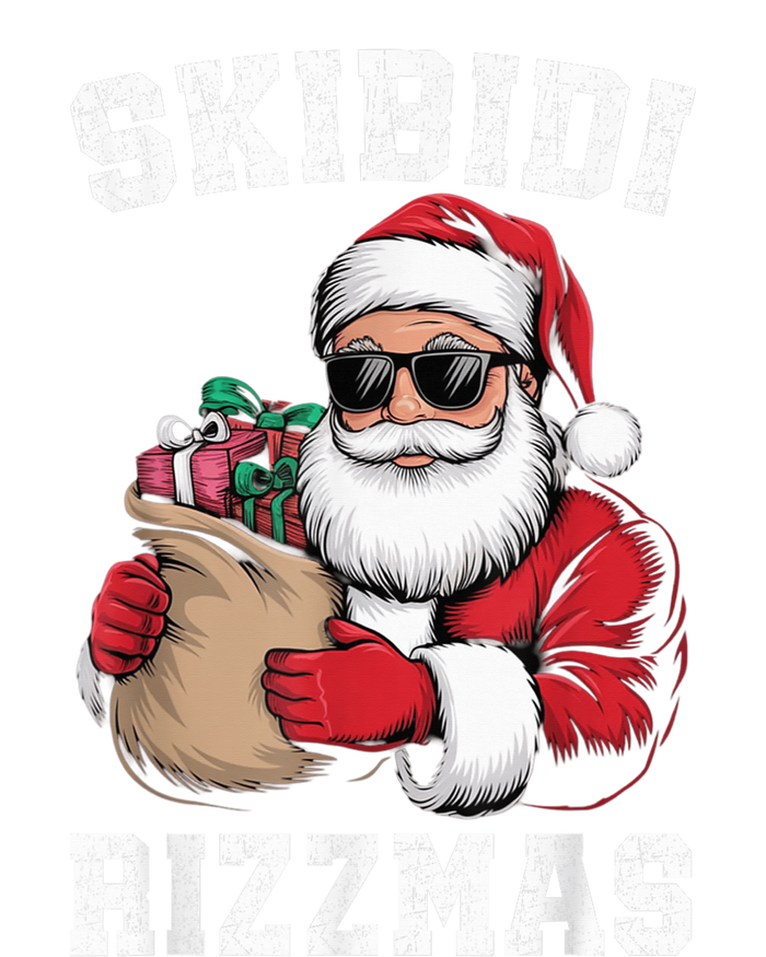 S.K.I.B.I.D.I Riz Z Mas Christmas Rizz Santa Claus Funny Xmas T-Shirt