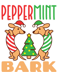 Peppermint Bark Christmas Doxie Dachshund Dog Pun Xmas Gift T-Shirt