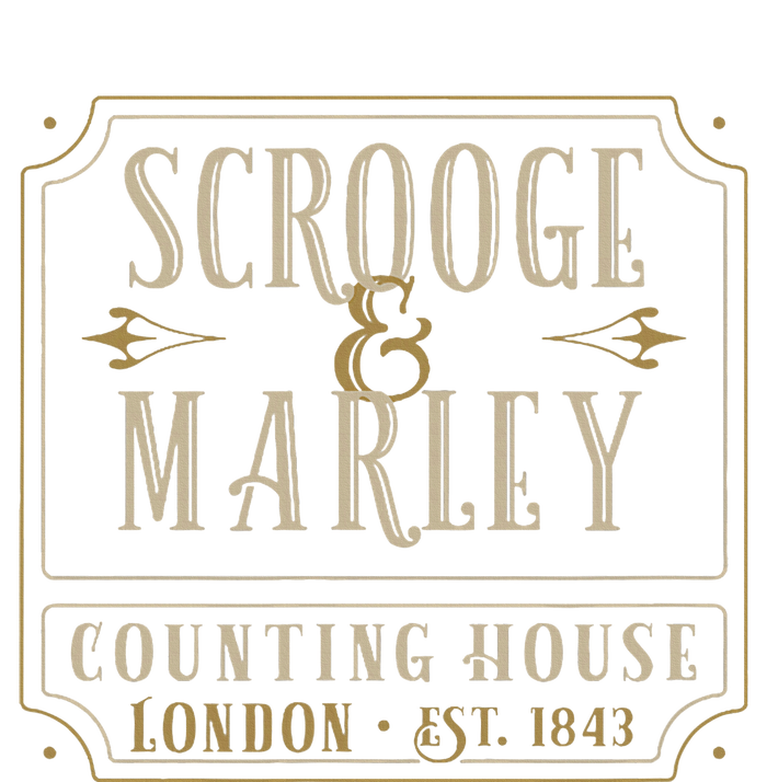 Scrooge & Marley Counting House London Established 1843 T-Shirt