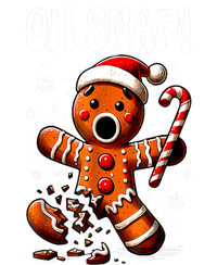 Funny Christmas Gingerbread Man Oh Snap Outfit Xmas Pajama Gift Mesh Reversible Basketball Jersey Tank