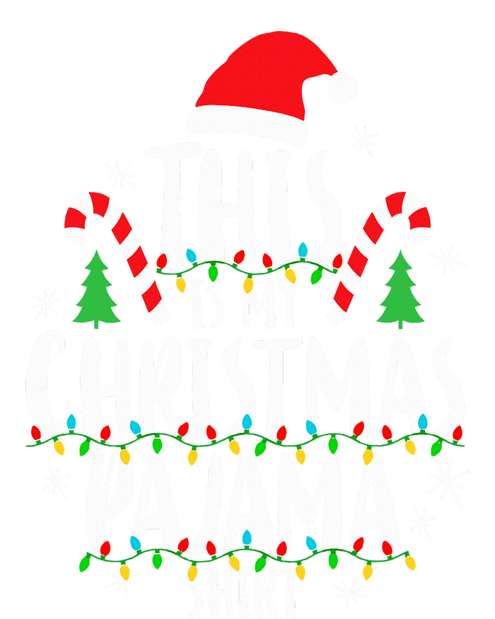 This Is My Christmas Pajama Xmas Family Womens CVC Long Sleeve Shirt