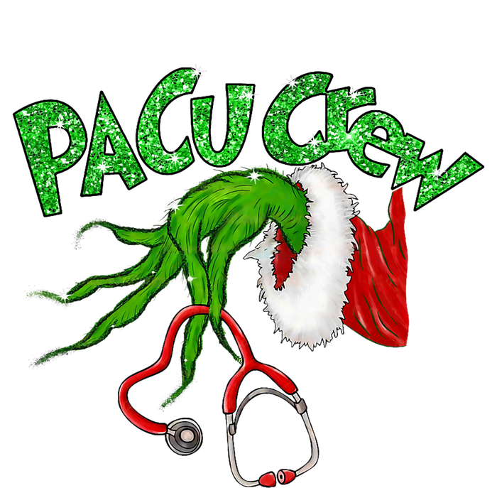 Pacu Crew Stethoscope Christmas Xmas Nurse Nursing Pajamas T-Shirt