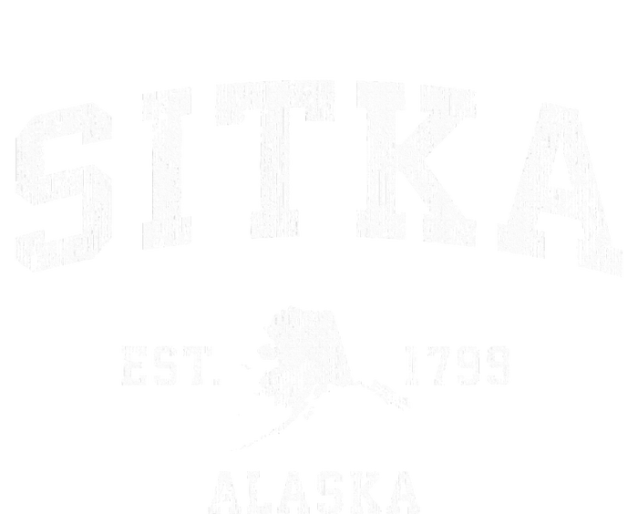 Sitka Alaska Ak Vintage Athletic Sports Design T-Shirt