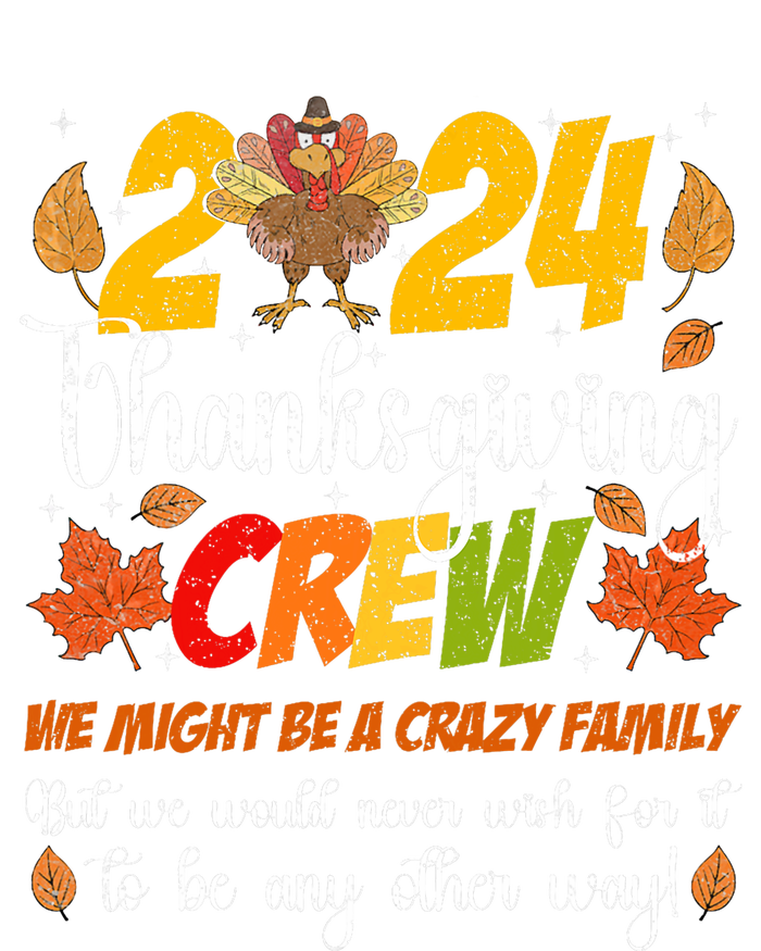 Family Thanksgiving 2024 Thanksgiving Crew Matching Pom Pom 12in Knit Beanie