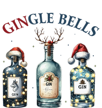 Gingle Bells Gin Gin Bells Christmas Tree Merry Xmas Softstyle CVC T-Shirt