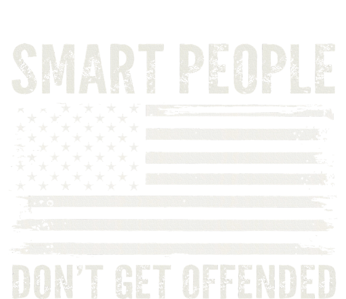 Smart People DonT Get Offended Sarcastic Saying Grommeted Golf Towel