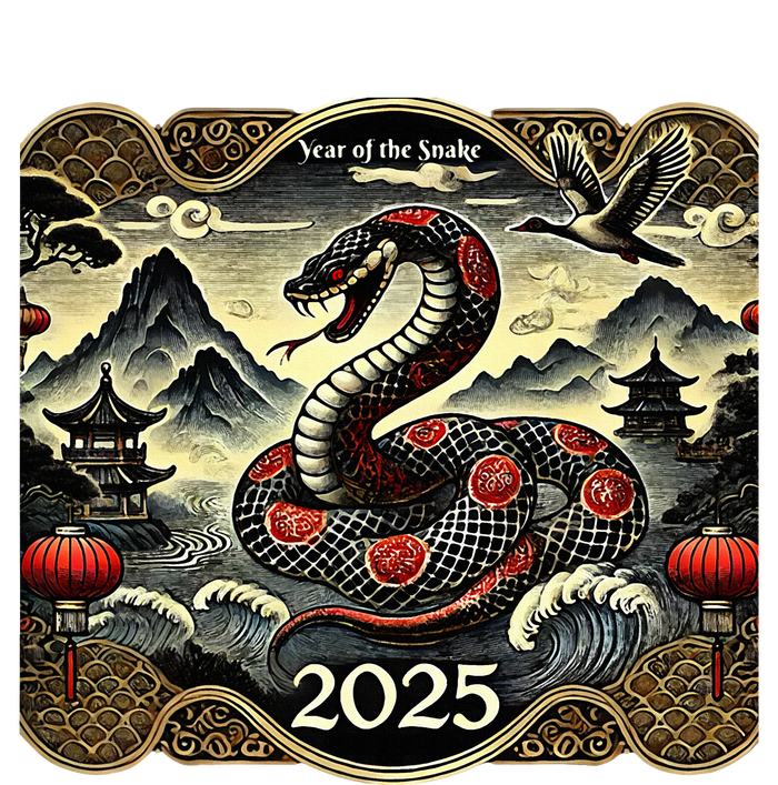 Cute Chinese New Year Of The Snake 2025 T-Shirt